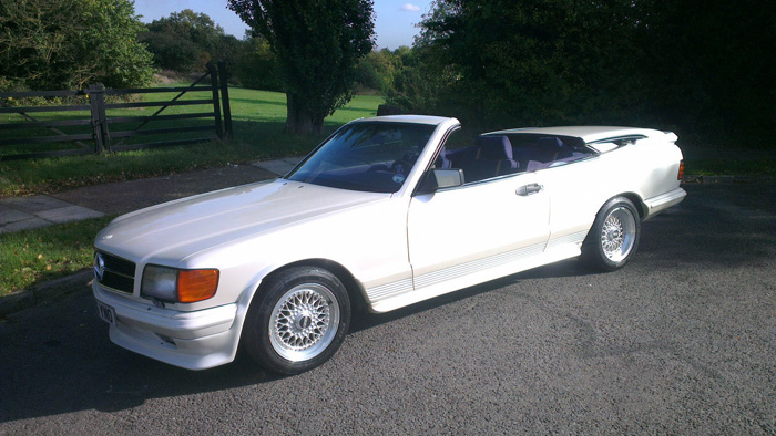 1986 Mercedes-Benz W126 500 SEC Magic Top Special 3