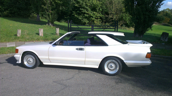 1986 Mercedes-Benz W126 500 SEC Magic Top Special 4