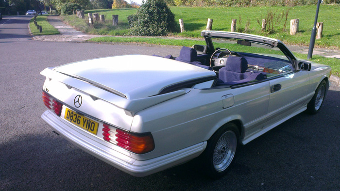 1986 Mercedes-Benz W126 500 SEC Magic Top Special 7