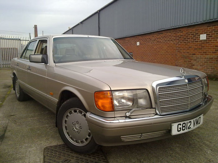 1989 mercedes 300se auto smoke silver 1