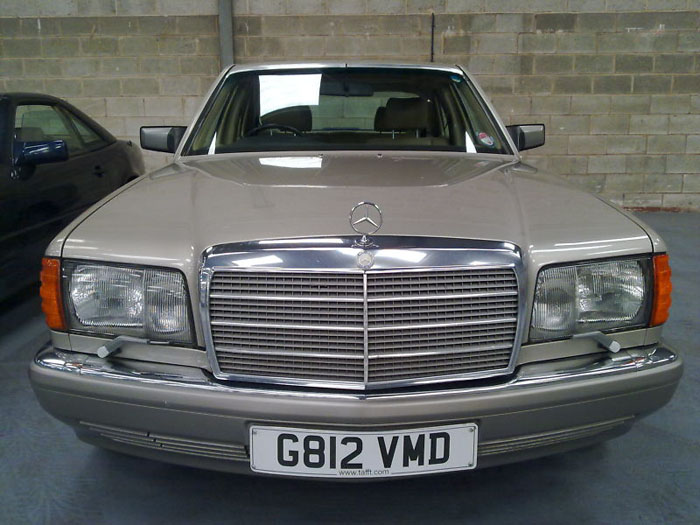 1989 mercedes 300se auto smoke silver 2