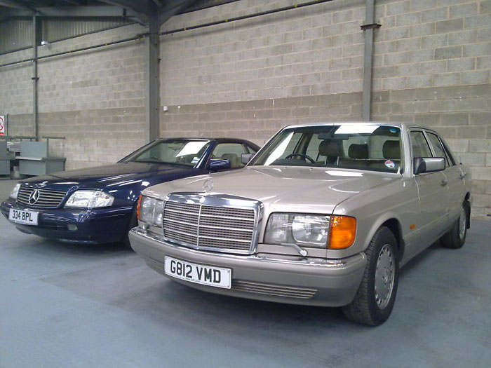 1989 mercedes 300se auto smoke silver 3