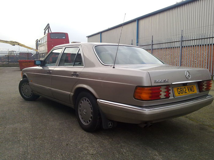 1989 mercedes 300se auto smoke silver 4