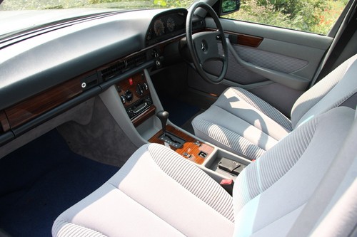 1983 Mercedes-Benz 280SE W126 S Class Front Interior