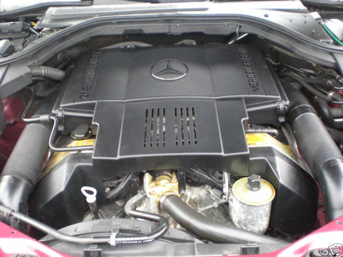 1995 mercedes s500 lwb auto engine bay