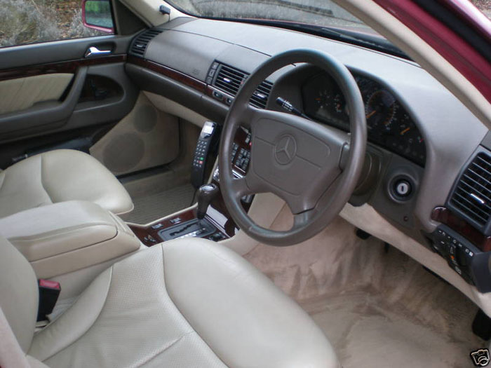 1995 mercedes s500 lwb auto interior 1