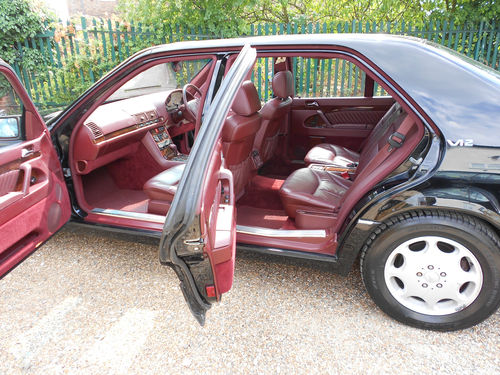 1992 Mercedes-Benz W140 600 SEL V12 LWB Interior