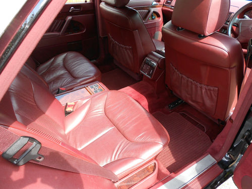 1992 Mercedes-Benz W140 600 SEL V12 LWB Rear Interior
