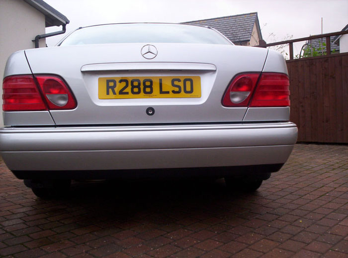 1997 mercedes e200 avantgarde a silver back