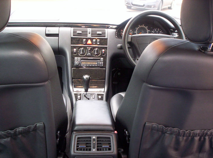 1997 mercedes e200 avantgarde a silver interior 1