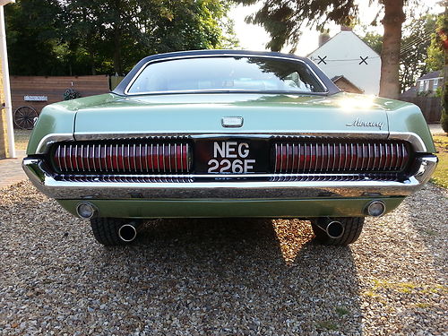 1967 Mercury Cougar XR7 302 V8 Back