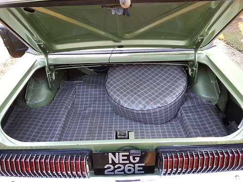 1967 Mercury Cougar XR7 302 V8 Boot