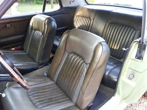 1967 Mercury Cougar XR7 302 V8 Rear Interior