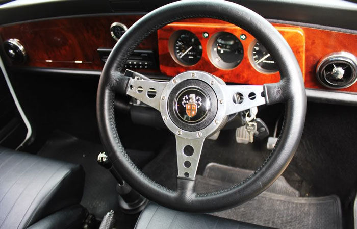 1996 mini 1275cc cooper s mk1 replica dashboard steering wheel