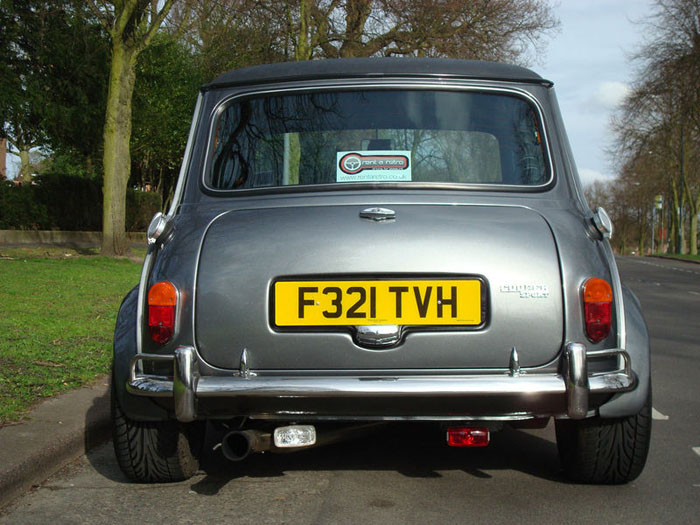 1989 classic mini cooper sport spec 1275cc back