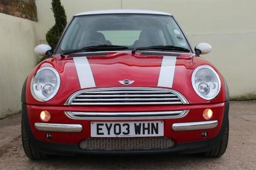 2003 mini cooper 1.6 auto front