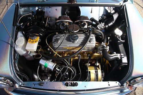 1988 Custom Show Winning Mini Mayfair Engine Bay