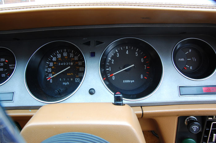 1979 mitsubishi colt sapporo 2.0 gsr speedometer