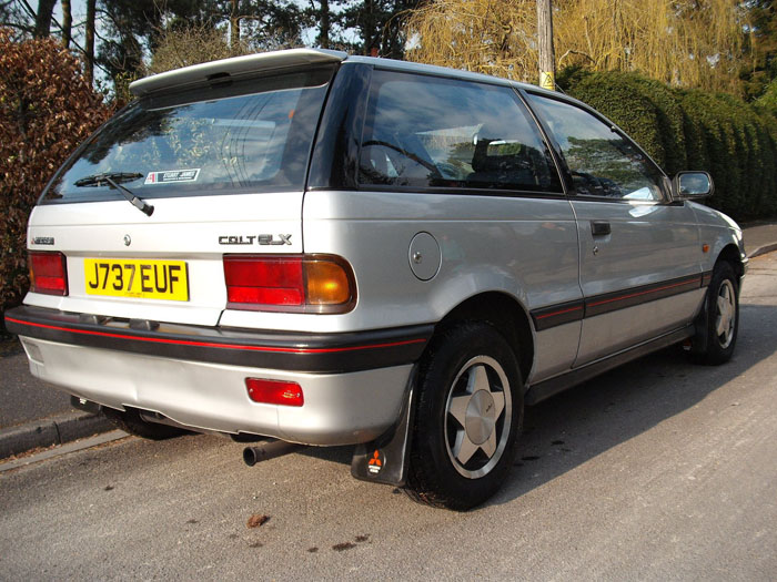 1991 Mitsubishi Colt 1.5 GLX Back