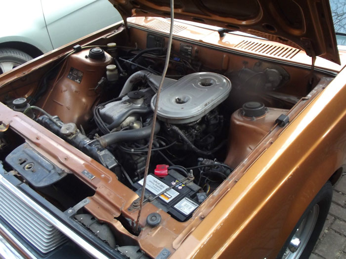 1979 Mitsubishi Colt Sapporo GSR Engine Bay