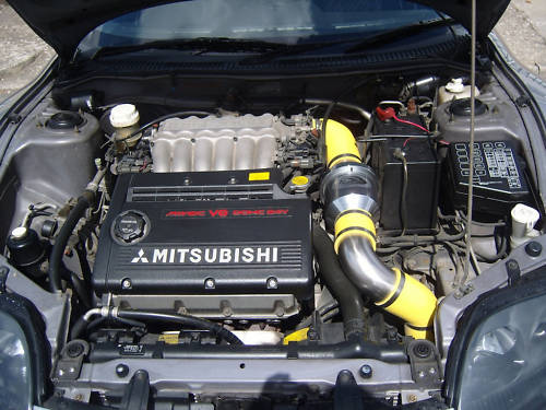 1995 mitsubishi fto gpx engine bay