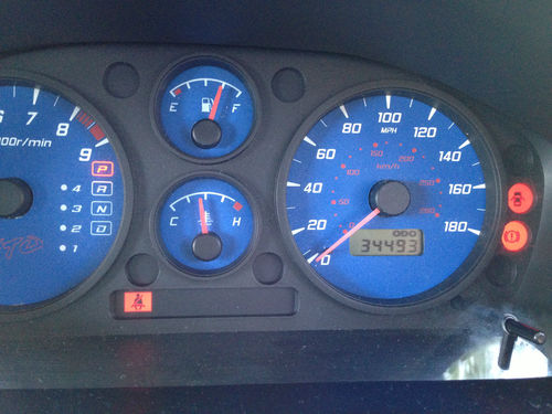 1995 Mitsubishi FTO GPX Mivec 2.0l V6 Tiptronic Dashboard Gauges