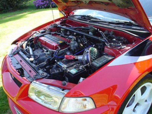 2000 mitsubishi evo 6 tommi makinen edition tme engine bay