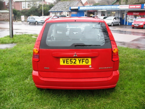 2003 mitsubishi space star di-d 1870cc diesel back