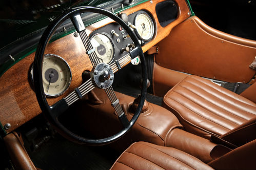 1961 Morgan Plus 4 Super Sport Interior Dashboard
