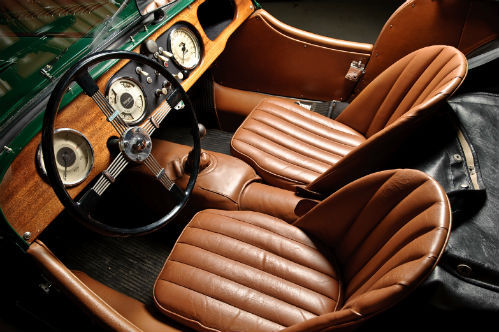 1961 Morgan Plus 4 Super Sport Interior