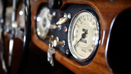 1961 Morgan Plus 4 Super Sport Speedometer