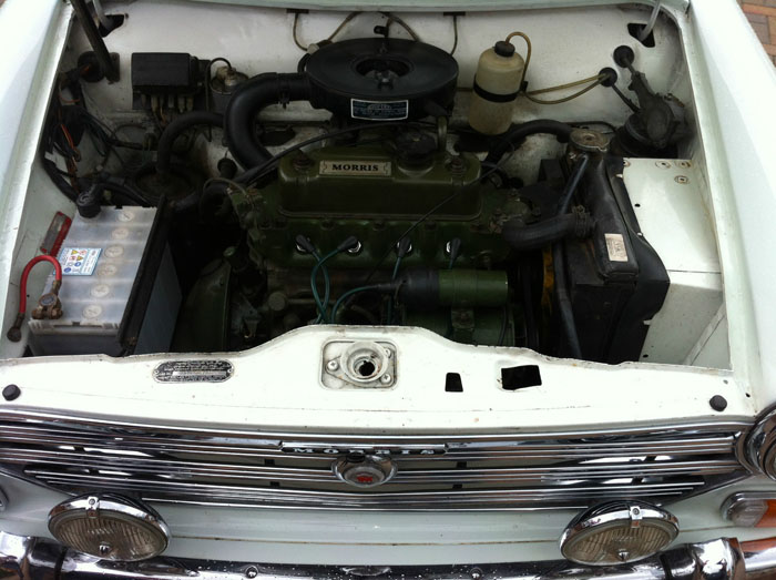 1970 Morris 1300 Mk2 Engine Bay