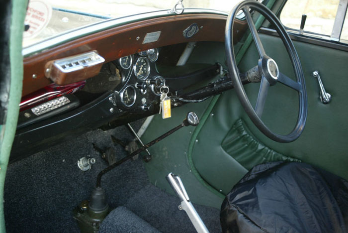 1937 morris 8 series 2 interior