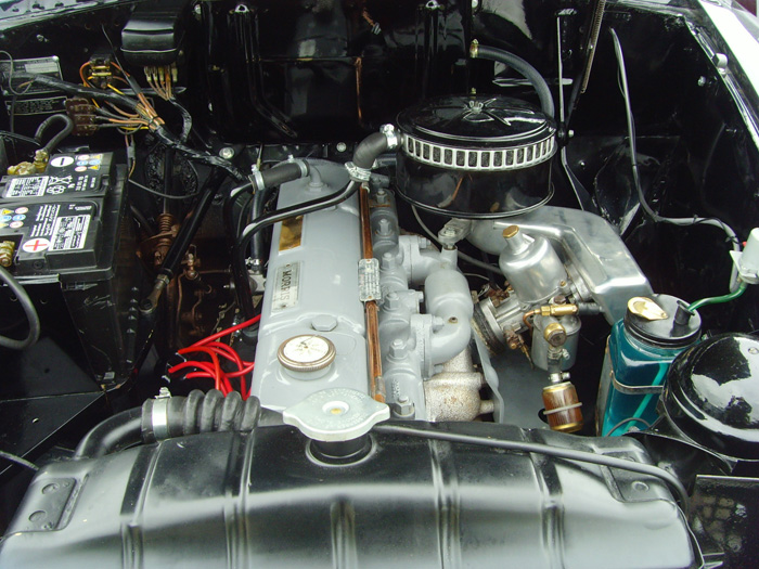1956 Morris Isis Series 1 Deluxe Engine Bay