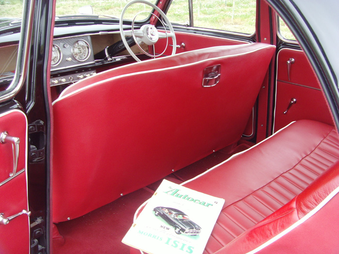 1956 Morris Isis Series 1 Deluxe Rear Seat