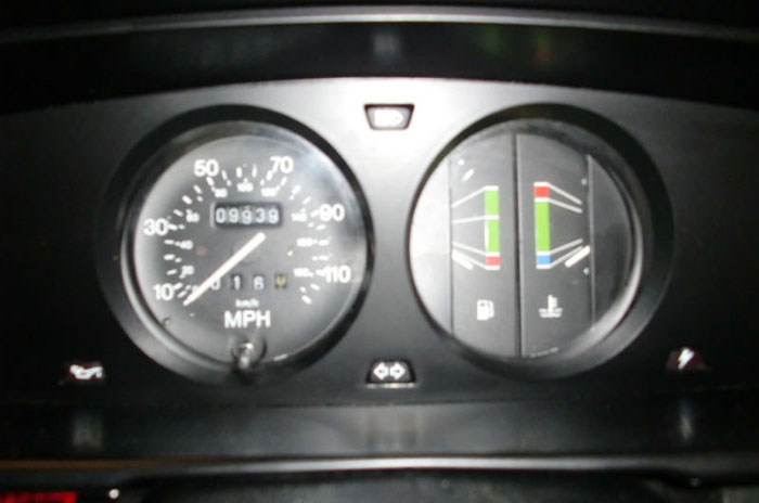 1979 morris marina coupe speedometer