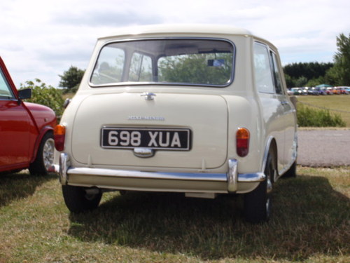 1961 Morris Mini Minor MK1 Deluxe Back