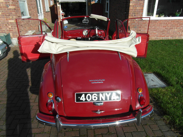 1961 Morris Minor 1000 Convertible 4