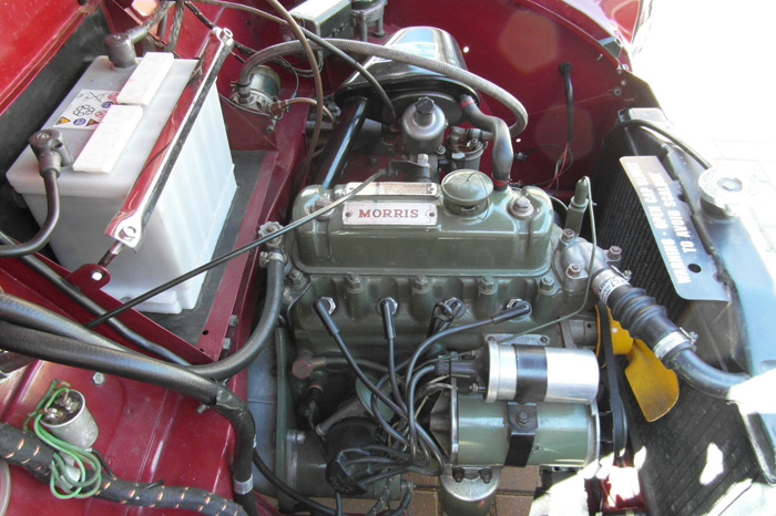 1961 Morris Minor 1000 Convertible Engine Bay 2