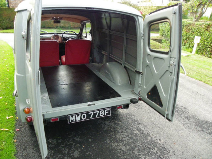 1967 morris minor van interior 2