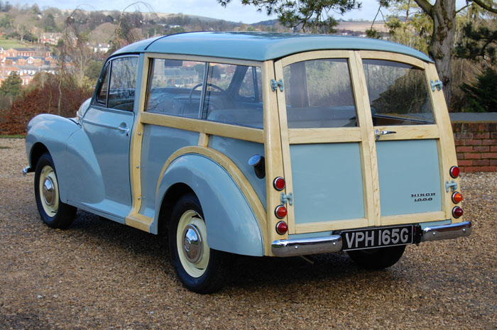 1968 Morris Minor Traveller Rear