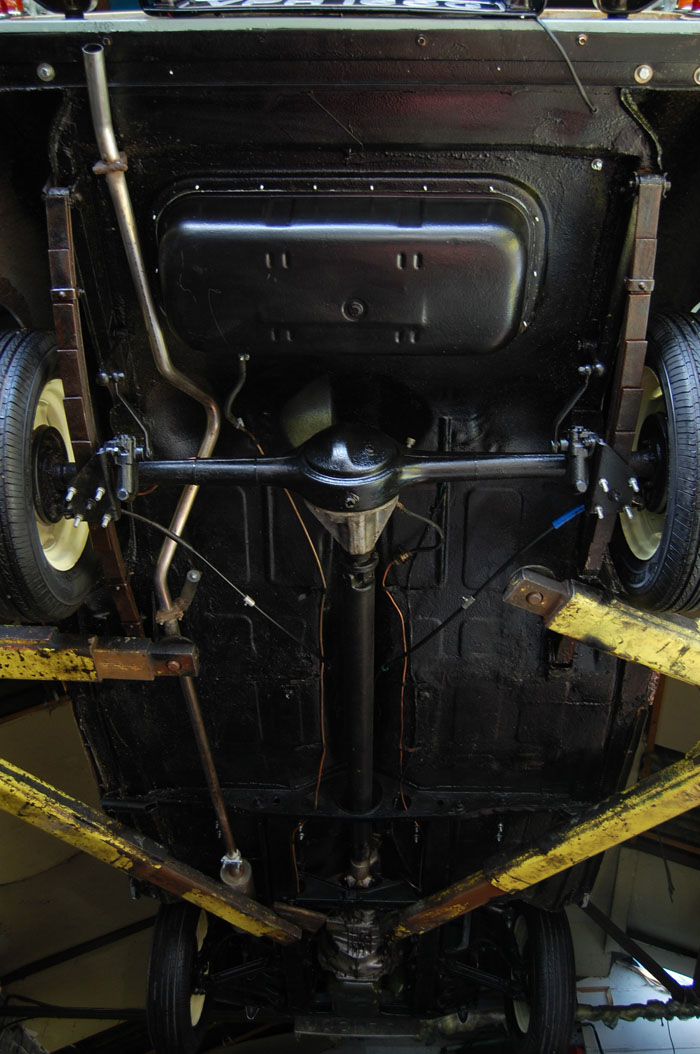 1968 Morris Minor Traveller Underside