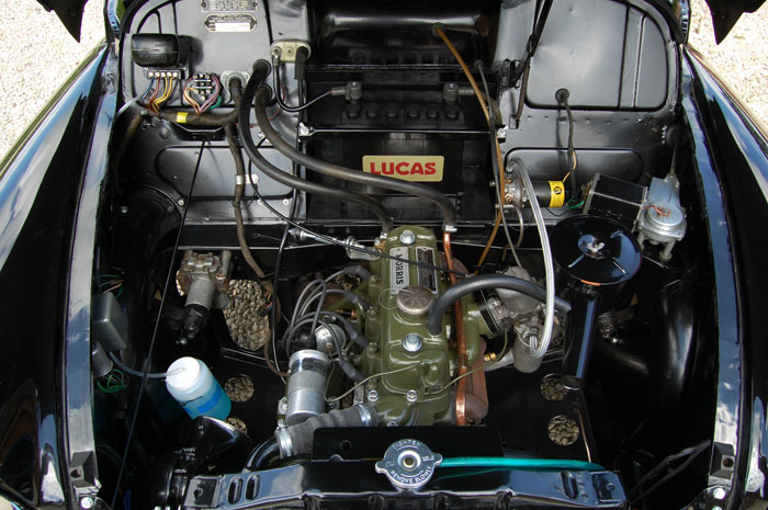 1962 Morris Minor Traveller Engine Bay