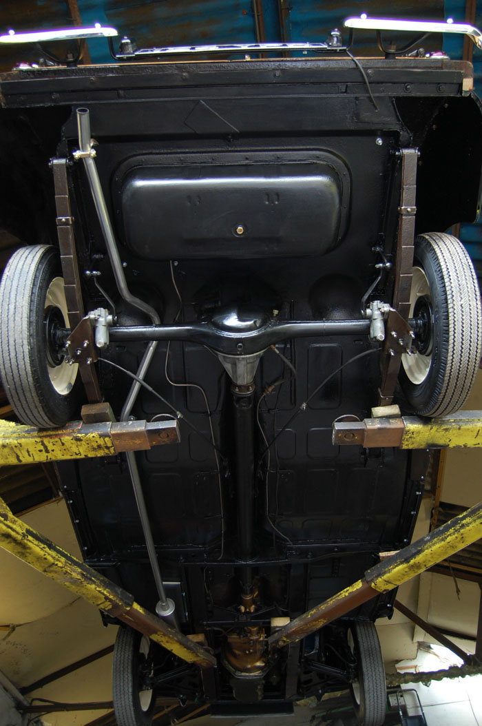 1962 Morris Minor Traveller Underside