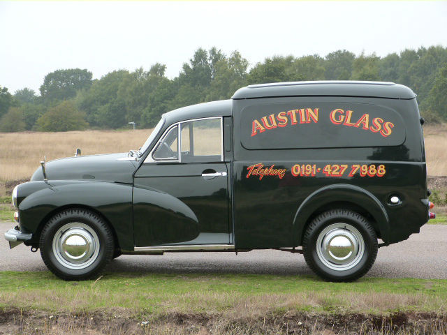 1971 Austin Morris Minor 6 CWT Van Left Side