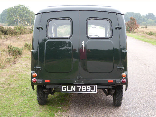 1971 Austin Morris Minor 6 CWT Van Rear