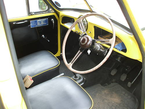 1955 morris minor split screen van interior 2