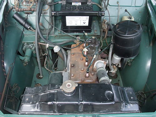 1953 Morris Minor Split Screen Series II Engine Bay
