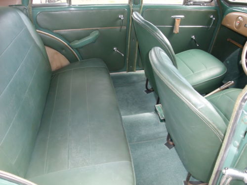 1953 Morris Minor Split Screen Series II Rear Interior