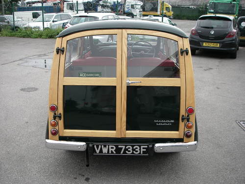 1968 Morris Minor Traveller Back